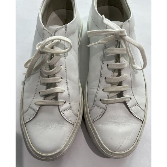 Common Projects Original Achilles Sneakers in White - Picture 4 of 9